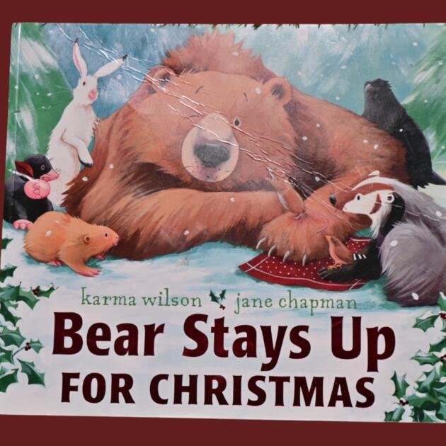 Bear Stays Up for Christmas