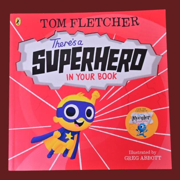 There's a Superhero in your book